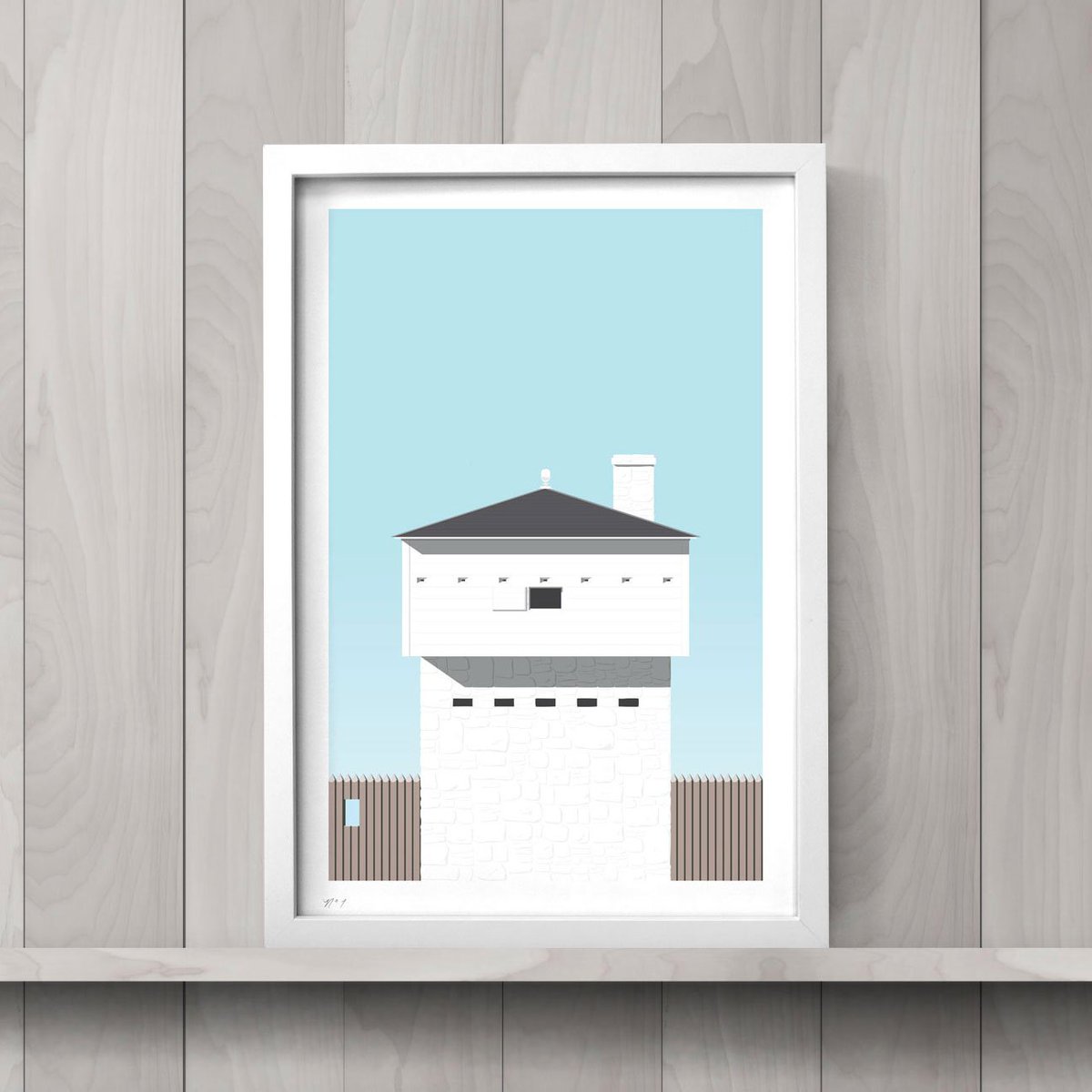 rookeeroo's tweet photo. From our Landmark Collection, the Fort Mackinac art print. #landmark 
https://t.co/GCtJElYIVc https://t.co/XsPRrDGjTR
