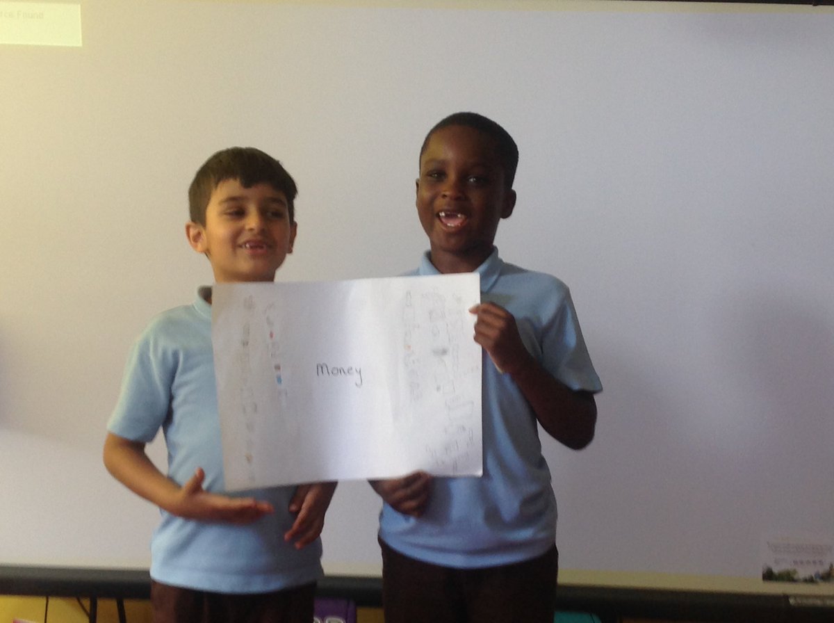 BuryPrep's tweet photo. Year 1 are preparing for life. They have been learning about money. https://t.co/jW9rVBFNVH
