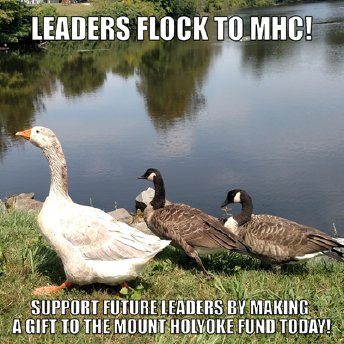 aamhc's tweet photo. Mount Holyoke offers students an unparalleled education to prepare them for purposeful engagement in the world. For many, this is made possible only through scholarship aid. Boost your impact &amp; support our future leaders! https://t.co/ghbSUparTi https://t.co/dnzSoVqaId