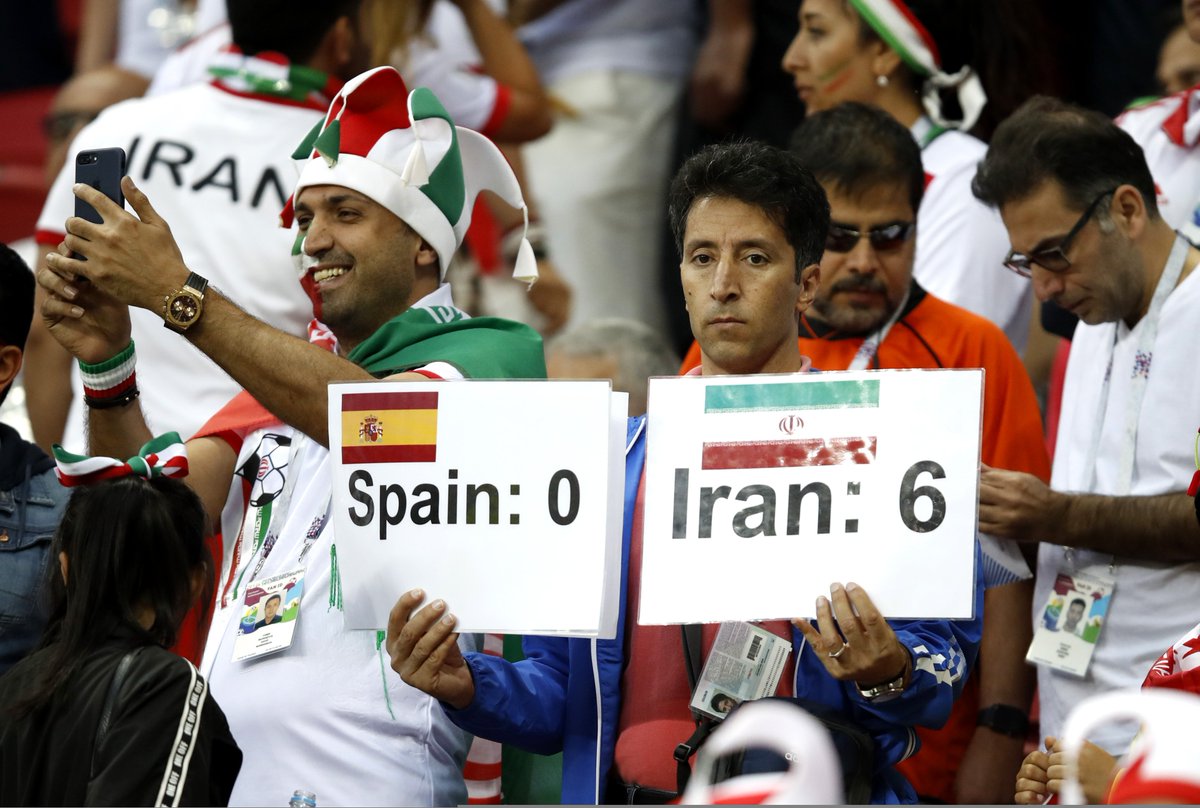 Іран - Іспанія 0:1. Футбол перемагає - изображение 1