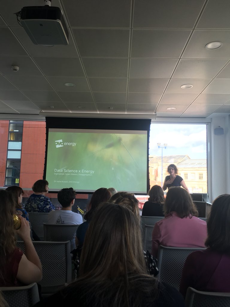 StaceyADLIB's tweet photo. Looking forward to the Girl Geek Dinner talk by Dr Katie Russell of @OVOEnergy on Data Analytics!! Pizza, drinks and inspiring women in data science and tech! https://t.co/kLO4Ac1op7