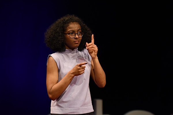 How can we break down the barriers that hold deaf people back? @AfariRebekah shares her experience of growing up deaf in a world created for hearing people and calls on us all to tear down the barriers to inclusion together youtu.be/M3f_mENOQaE