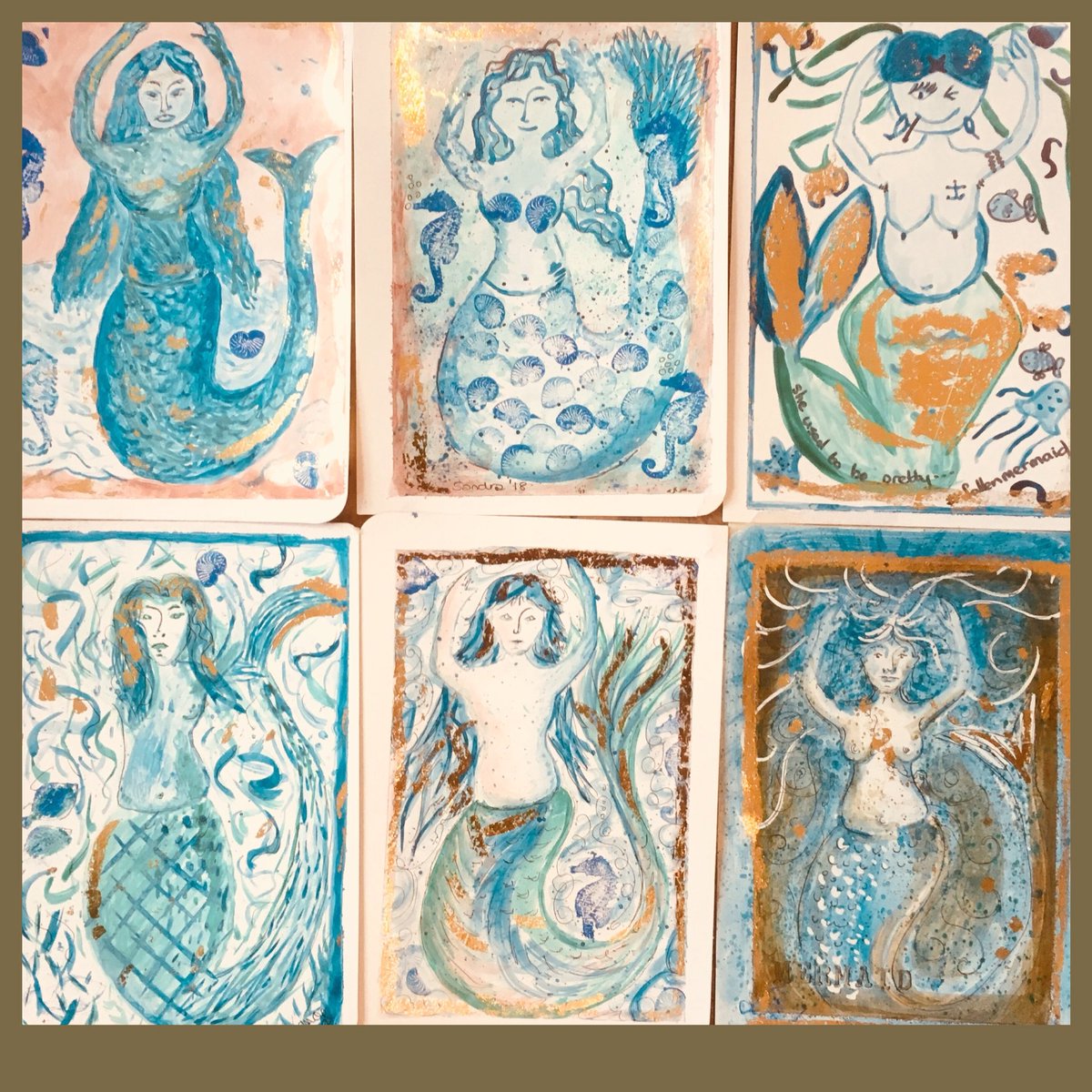 CarolineCleave's tweet photo. Loving #polperroartsfoundation #mermaid workshop for #fishermensmission https://t.co/UO1Y85WCU0