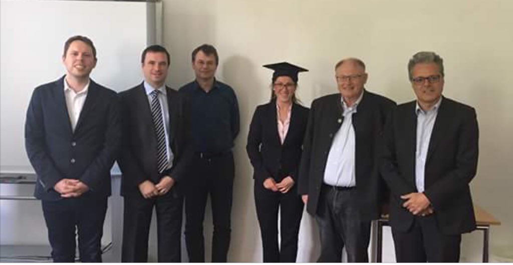 Anastasi_ia's tweet photo. 2 Years on from #phd Defence on #clusters and #regdev such a happy owner and thankful for the support to a great panel of superior mentors #Ingolstadt #bayern #basquecountry 👩🏻🎓🎊 https://t.co/KgZRJ0RchR
