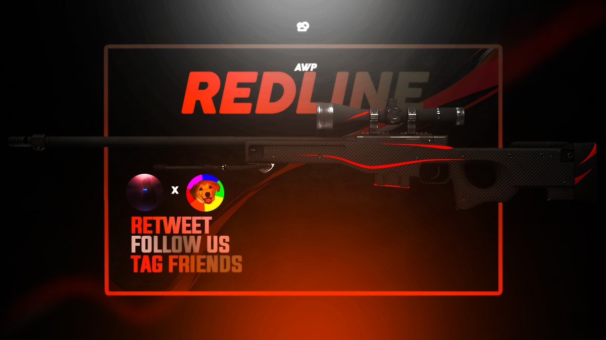 TheDaniel3131's tweet image. 🎁($23) AWP | Redline🎁 

★RT+ Tag 2 Friends🔥
★Follow @TheDaniel3131💙 
★Follow @ImAGoodBoyyy💙

ENDS 72 HRS🎉 

#CSGOGiveaway