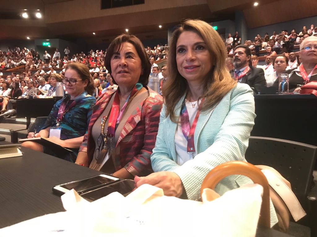 NoemiGuzmanMX's tweet photo. En la Vl plataforma regional pára la reducción del riesgo de desastres de  las America, con amigos de  Argentina Alejandro Daneri, Mexico Senadora Angelica Araugo y  Ricardo Mena de las Naciones Unidas. https://t.co/ASN3KdmbQ7