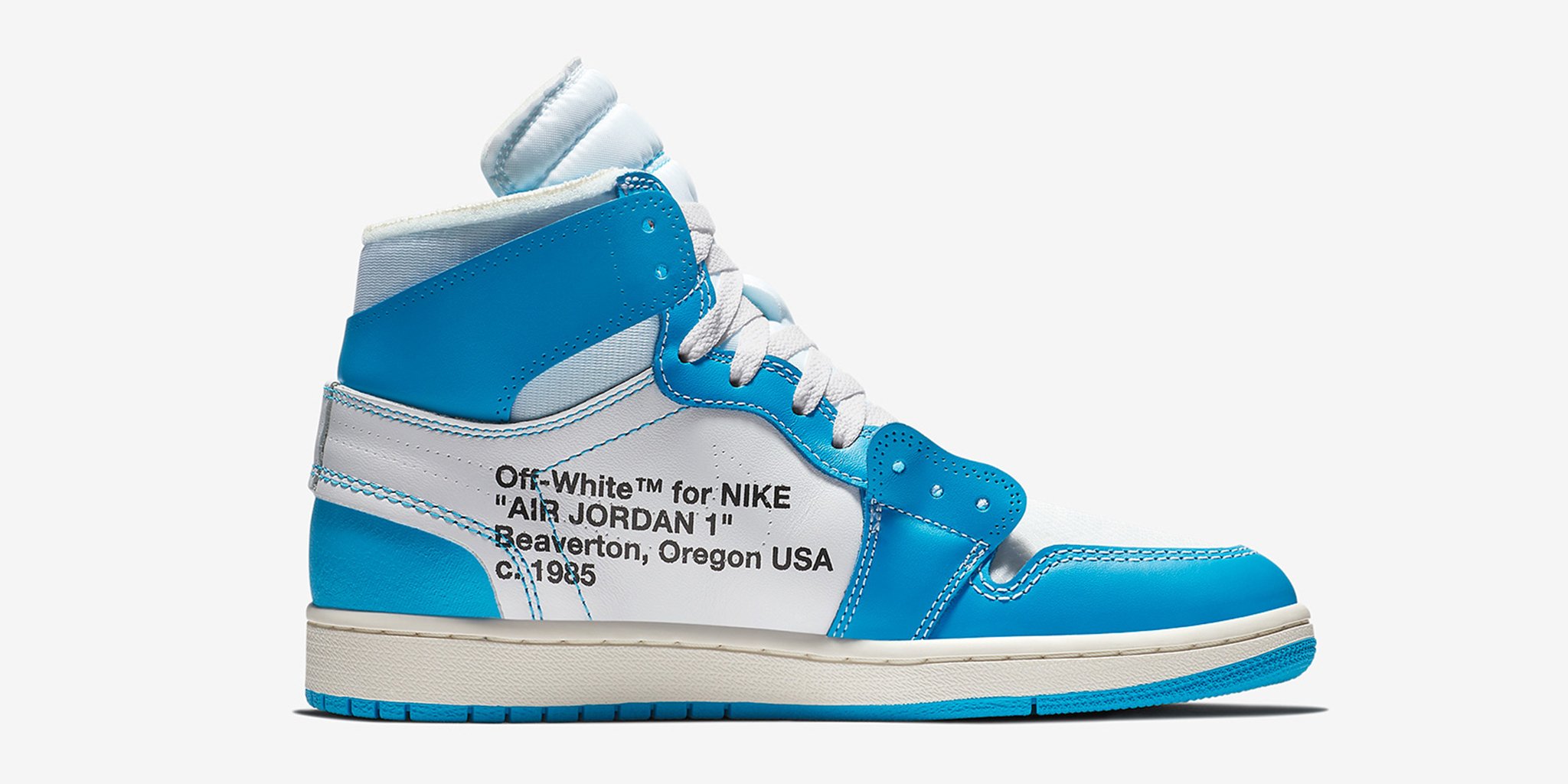 Titolo on Twitter: "Off-White x Jordan 1 "UNC“ is now available via Online Raffle. Choose between online and in-store pick up (Zurich, Switzerland). Registration closes on Friday, 22nd at