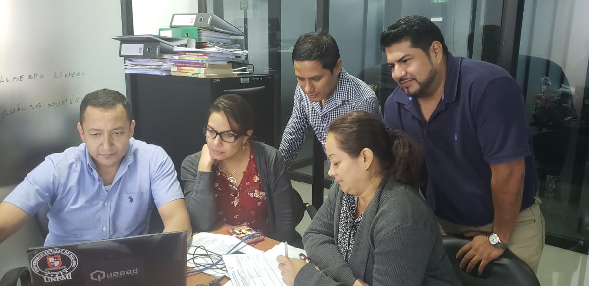 jantobe's tweet photo. Taller de revisión del diseño microcurricular de la Carrera de Licenciatura en Mercadotecnia #FACAC #LICMER #UNEMI https://t.co/jRnw4zLA4G