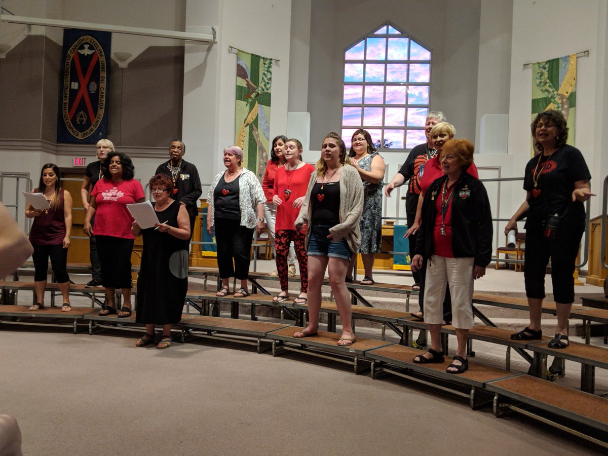 HHCSings's tweet image. Tuesdays are our favourite days of the week! Rehearsal days are best days!