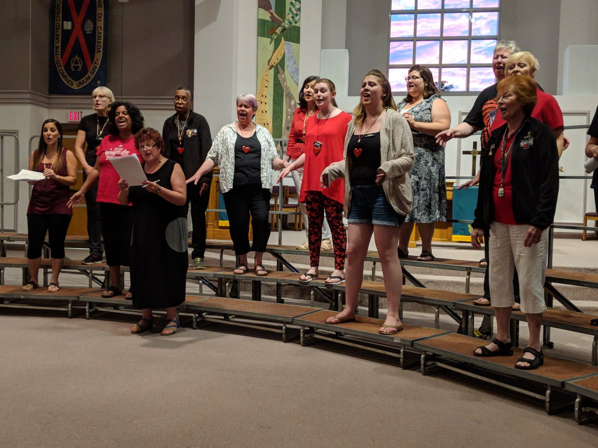 HHCSings's tweet image. Tuesdays are our favourite days of the week! Rehearsal days are best days!