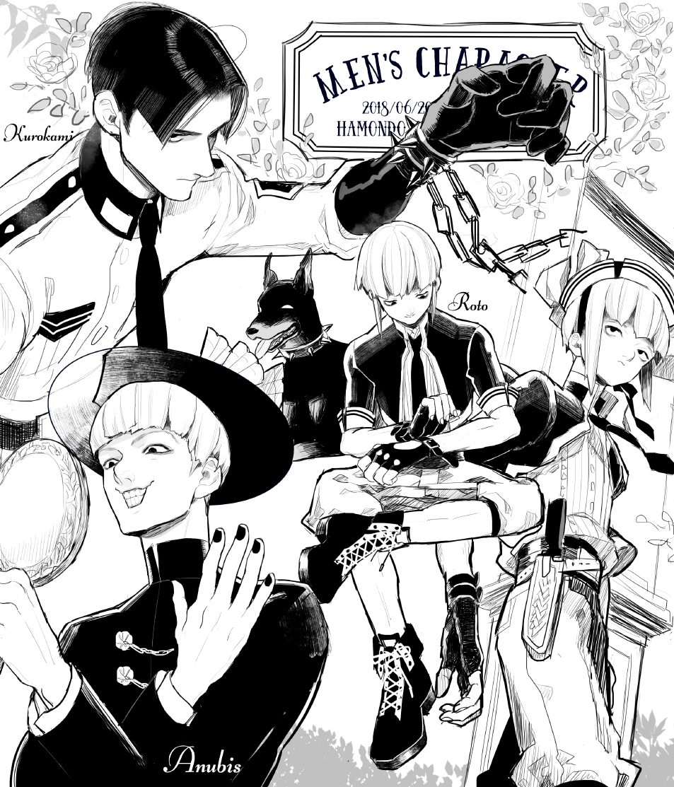 #金と暇を持て余した館の住人達(創作)
男キャラ練 
