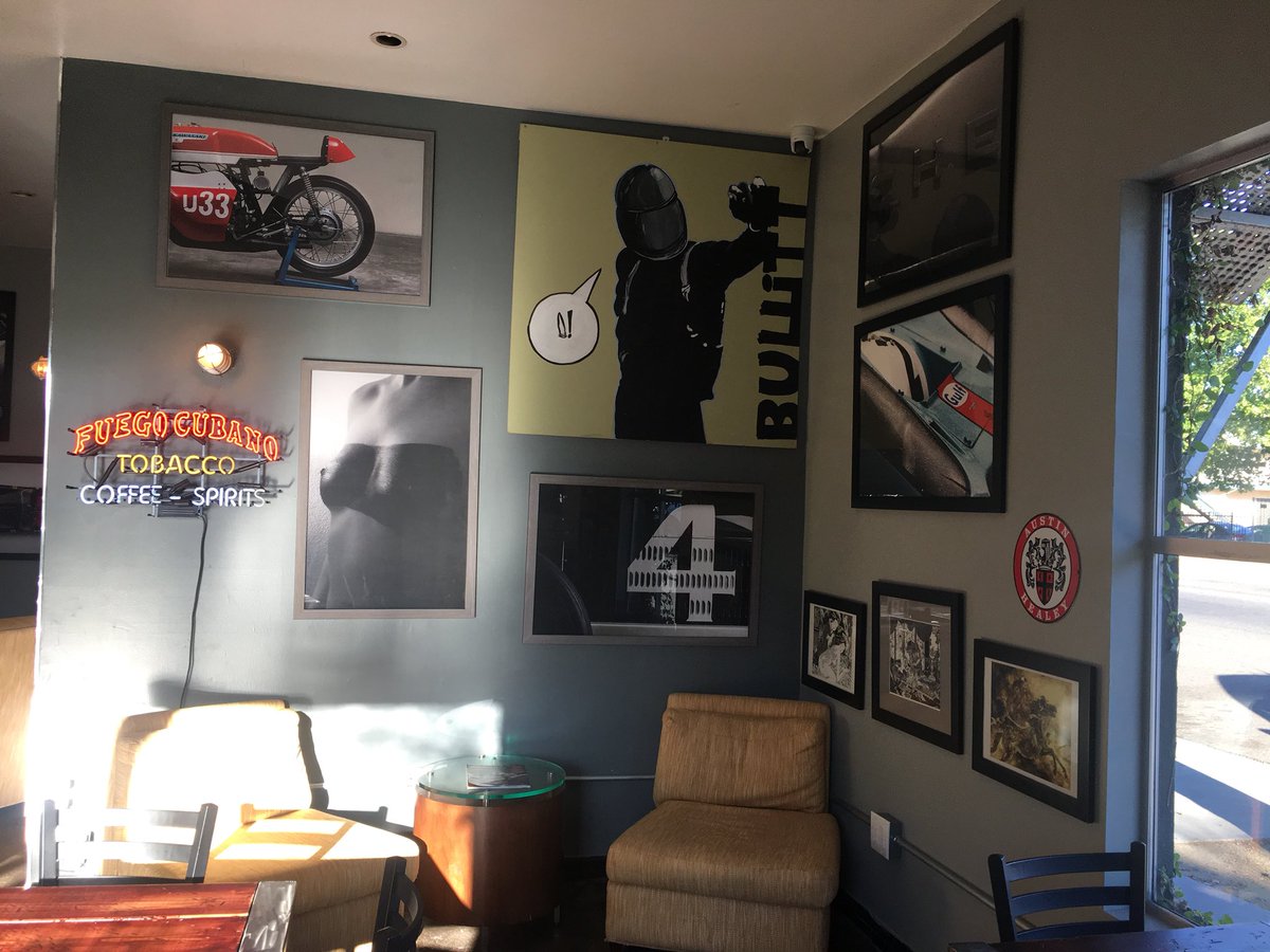 RikiRachtman's tweet photo. Walking around Del Paso Blvd in Sacramento saw these Honda’s & came across #ShiftCoffee cool lil place w a racing theme. July 23 #rikisride18 begins but I’m on a road trip right now so follow here & my instagram https://t.co/KtEQDiaU2M
