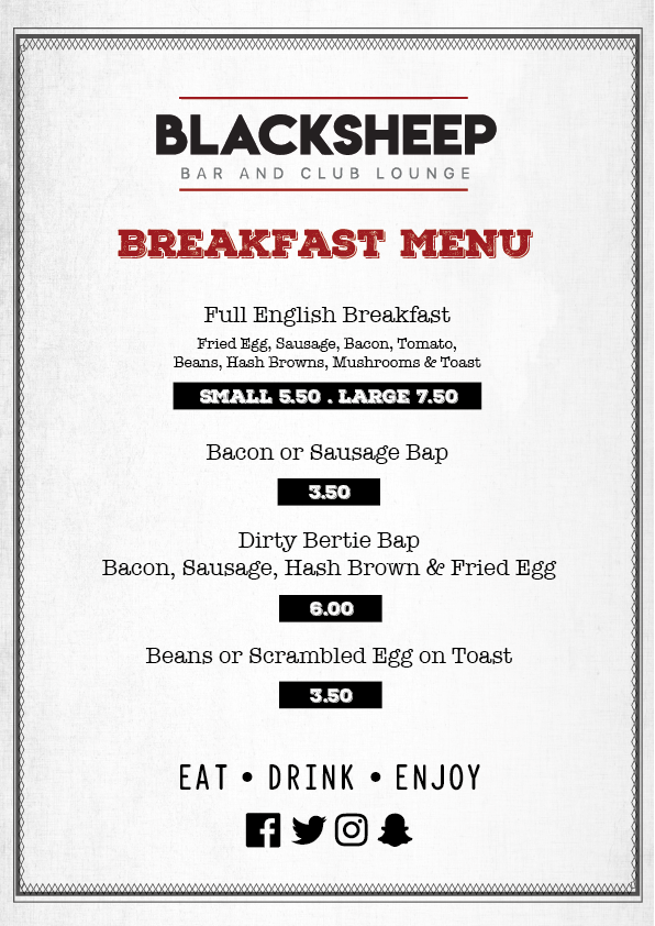 blacksheepiow's tweet photo. @IsleOfWightFest goers! 🙋‍♂️ Stop by The Blacksheep Bar this week between 10am and 4pm to enjoy our breakfast menu - guaranteed to kickstart your festival! 😋 https://t.co/3ZYkQUUu3f