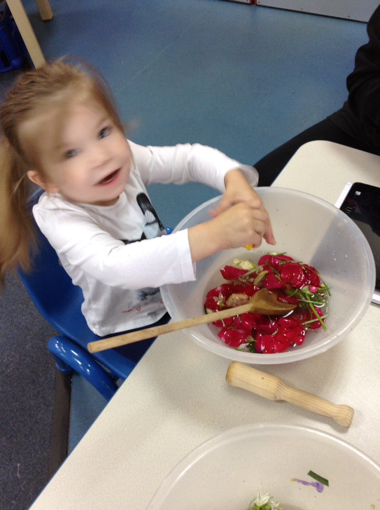 MissFaramhg's tweet photo. We explored different natural resources such as flowers & herbs and made potions in afternoon session todayπ΅ππ it was lots of fun! #exploringtextures #exploringsmells #activelearners @missprice2017 @hgprenursery @EmmaREMAT @MissOMalley92 https://t.co/VwRkJfkyl0