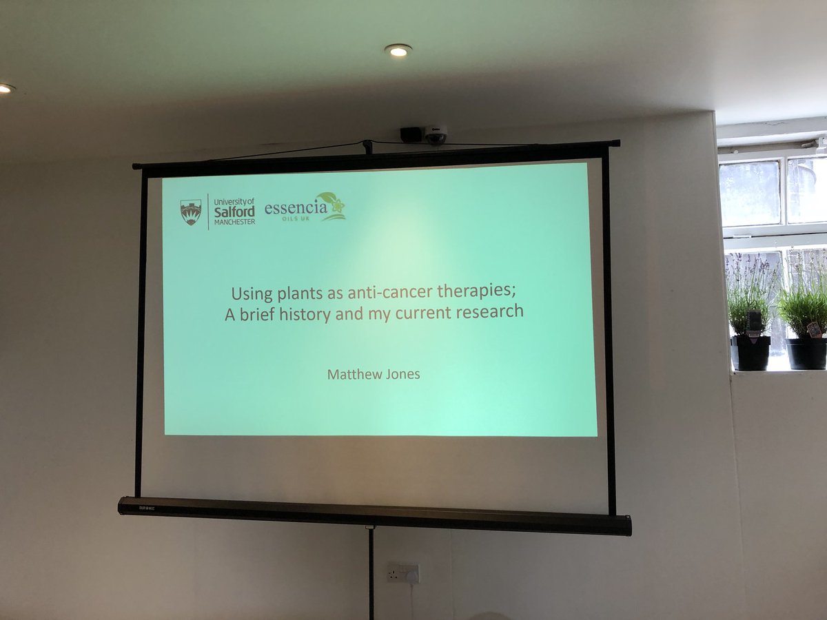 Dr Matthew Jones (@mattjonessci) on Twitter photo Thanks to Essensia Oils U.K. for letting me present my research today. <a href="/SalfordPGRs/">UoS PGR Studies</a> <a href="/Dave_Greensmith/">David Greensmith</a> <a href="/BRCsalford/">Salford Biomedical</a> #Research #cancerresearch #scicomm Thanks to Essensia Oils U.K. for letting me present my research today. <a href="/SalfordPGRs/">UoS PGR Studies</a> <a href="/Dave_Greensmith/">David Greensmith</a> <a href="/BRCsalford/">Salford Biomedical</a> #Research #cancerresearch #scicomm