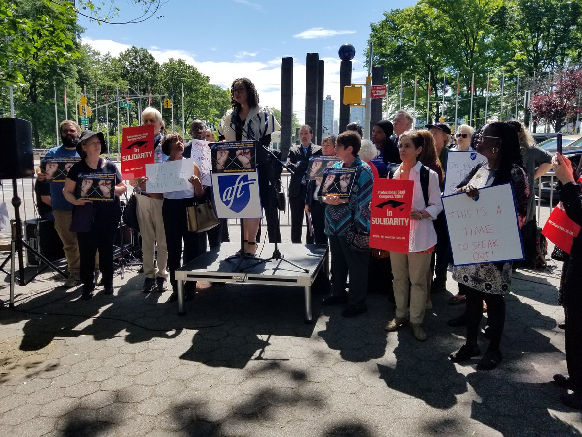 AFTunion's tweet photo. The Trump administration's cruel policy is a desecration of a sacred bond. - Rabbi Ayelet Cohen #FamiliesBelongTogether #EndFamilySeparation #KeepFamiliesTogether https://t.co/LfdBjPhUFk