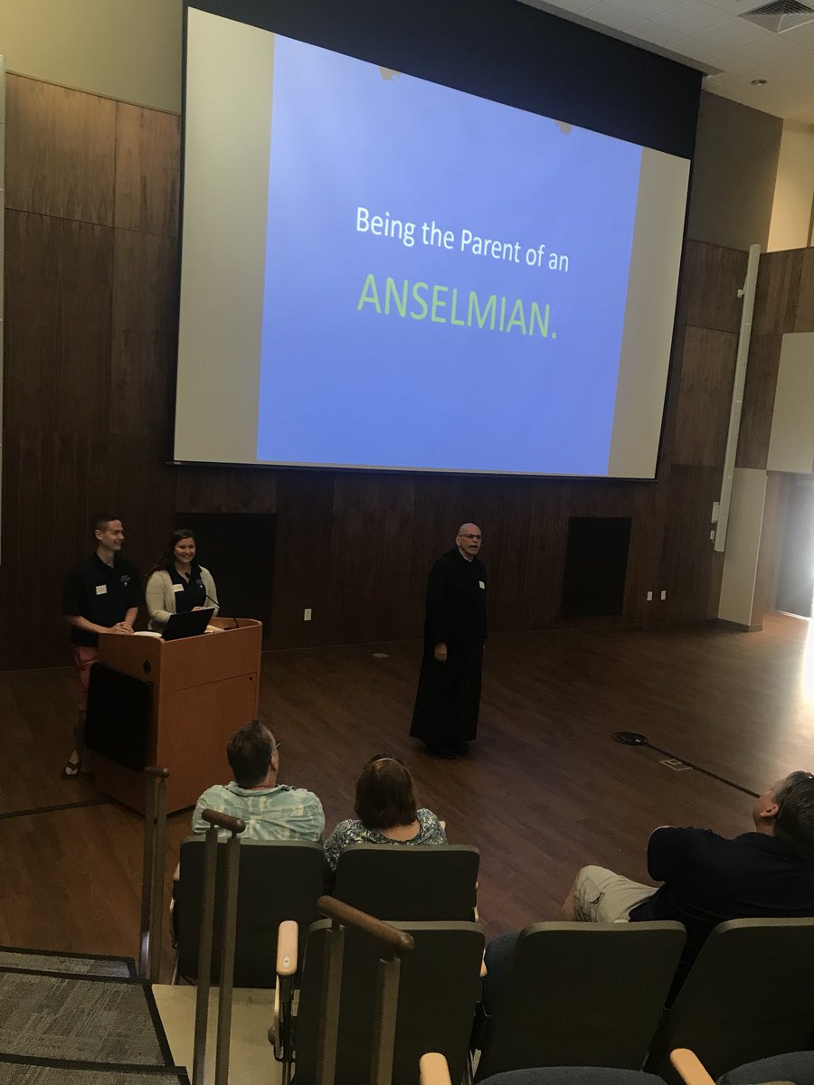 SACEngagement's tweet photo. The Anselmian Journey session is off and running! https://t.co/wqC2j237aC