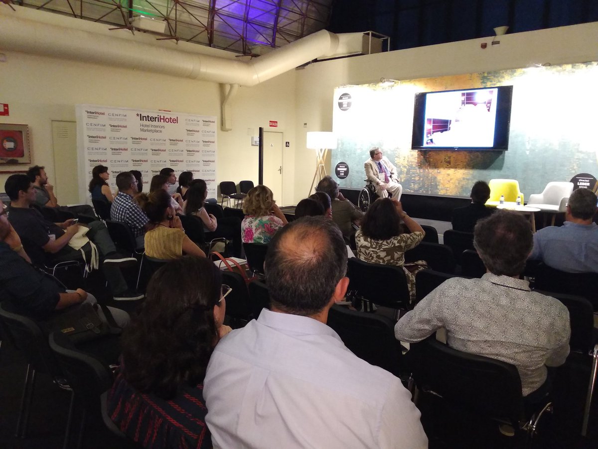 interihotel's tweet photo. Enrique Rovira-Beleta hablando ahora mismo sobre turismo #accesible para todos @rovirabeleta #interiorimo #diseño https://t.co/tDaxSHOwoG