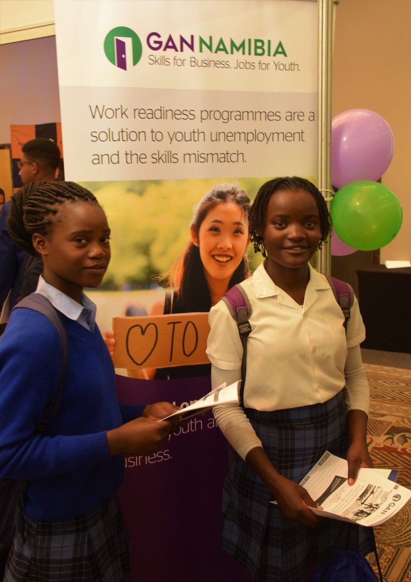 GANNamibia's tweet photo. Encouraging these young minds to pursue careers in #vocational #training fields!
#WeAreTheChange #GANNamibia!
#WHKCareerExpo #Apprenticeships #GANMovement #TVET https://t.co/trDV5jHR1b