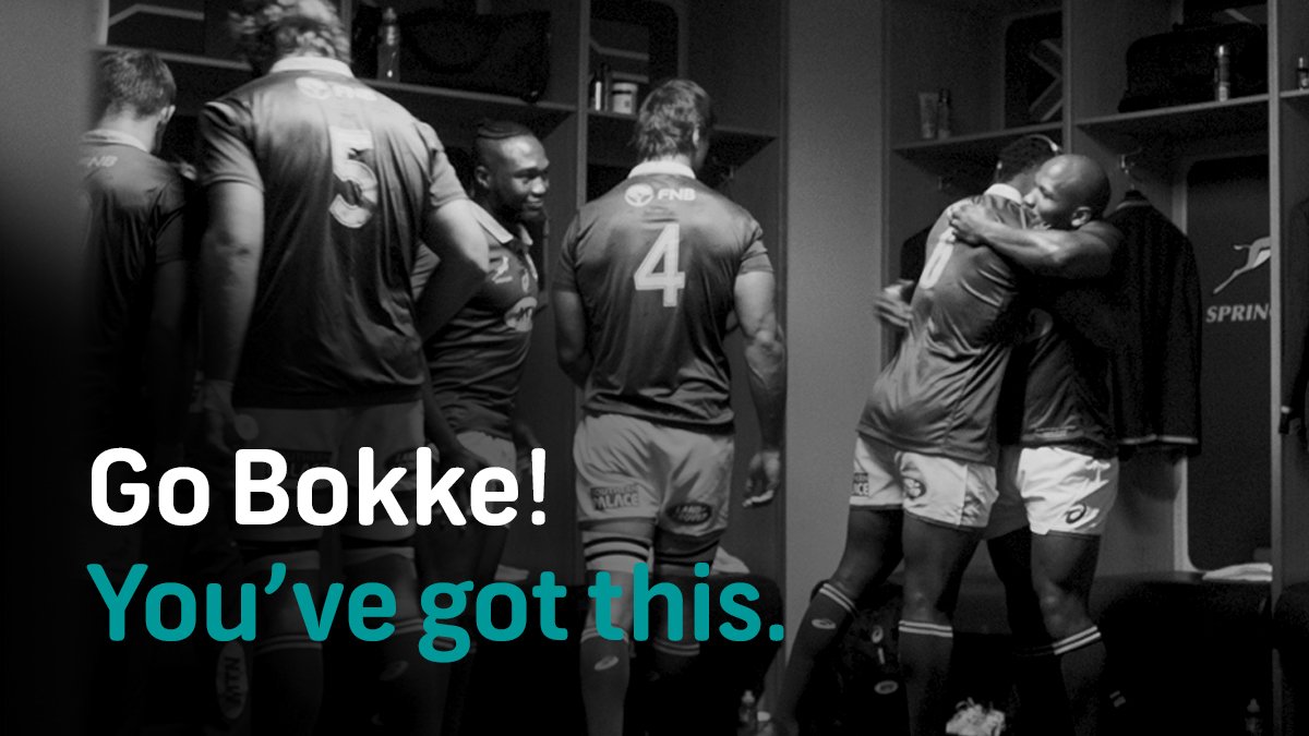 Wear green &amp; gold tomorrow to wish the <a href="/Springboks/">Springboks</a> good luck. It takes more than 15 players to grow from grassroots to greatness. #HelpInspiresGreatness