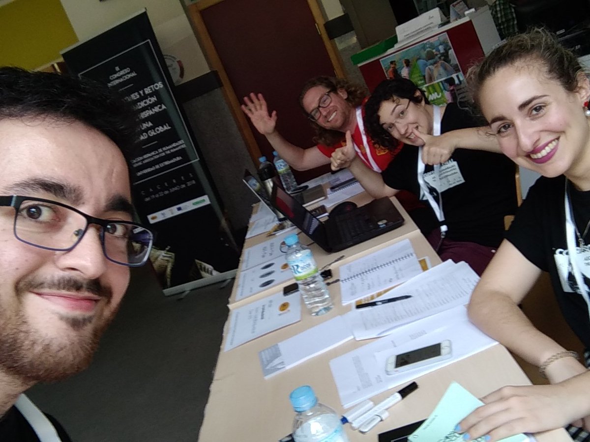 AlbertoEsVa's tweet photo. #AHHCaceres18 ¡Trabajando duro! https://t.co/mvpAfPwx6A