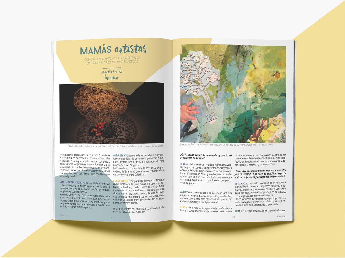 En #GMUniversoenFemenino hablamos de diferentes maternidades. Hoy recuperamos la entrevista de Begoña de <a href="/millano_art/">Millano Art Studio</a> a tres artistas y madres (<a href="/aescayo/">Alba Escayo #Hola Mona 1327</a> María Ortega Estepa y Lucía Loren) para saber cómo avanzan profesionalmente y con su maternidad 

mtr.cool/kljgoga