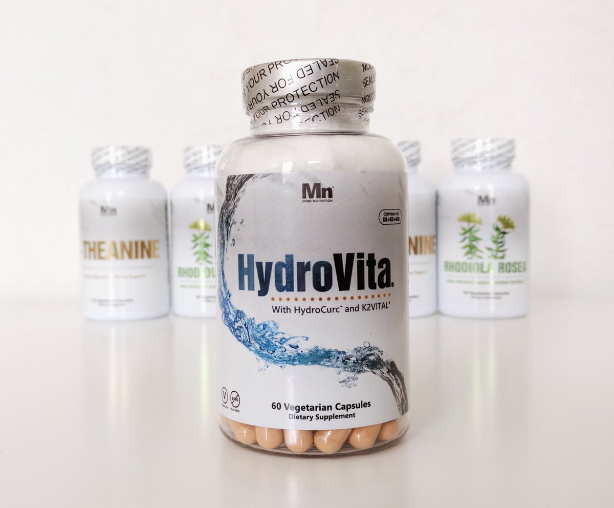 Shout-out to <a href="/Nootrition/">Mind Nutrition</a> for sending us our favorite nootropics and also giving us this HydroVita to try out. It is full with Vitamin D3, K2, Magnesium and Curcumin Extract, which works great for protecting the bones and heart and fighting inflammation.