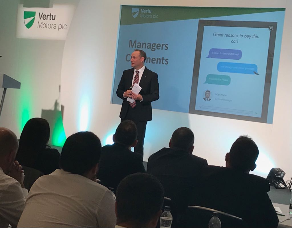 VertuEvents's tweet photo. Our Business Managers get to focus on #OutstandingExperience with Shaun Gallagher's presentation: "Improving the Customer Journey" 👍 https://t.co/UIqS25xAjT