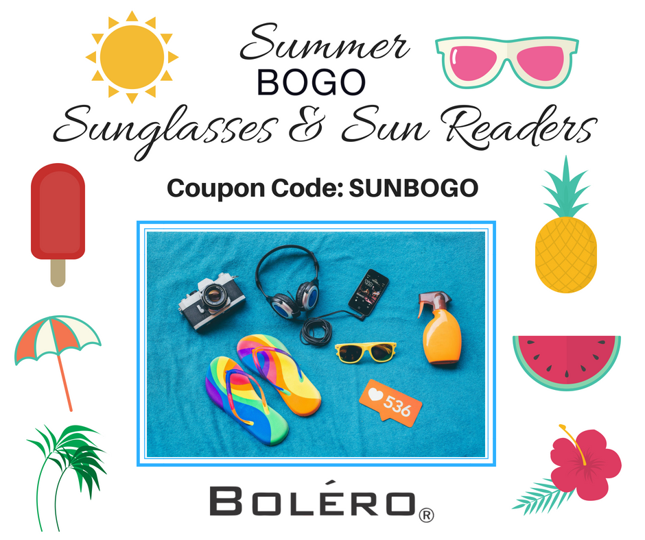boleroeyewear's tweet photo. Bring on Summer! ☀️🌸🕶️Go to https://t.co/uLcdGEEk9d and take advantage of our Buy One Get One FREE Sunglasses & Sun Readers! Coupon Code: SUNBOGO#bolerosunglasses #bolerosunreaders #vpisunglasses #sunglassesforher #ladiessunglasses #eyewear #eyefashion #springsunglasses https://t.co/w51k6gnfLA