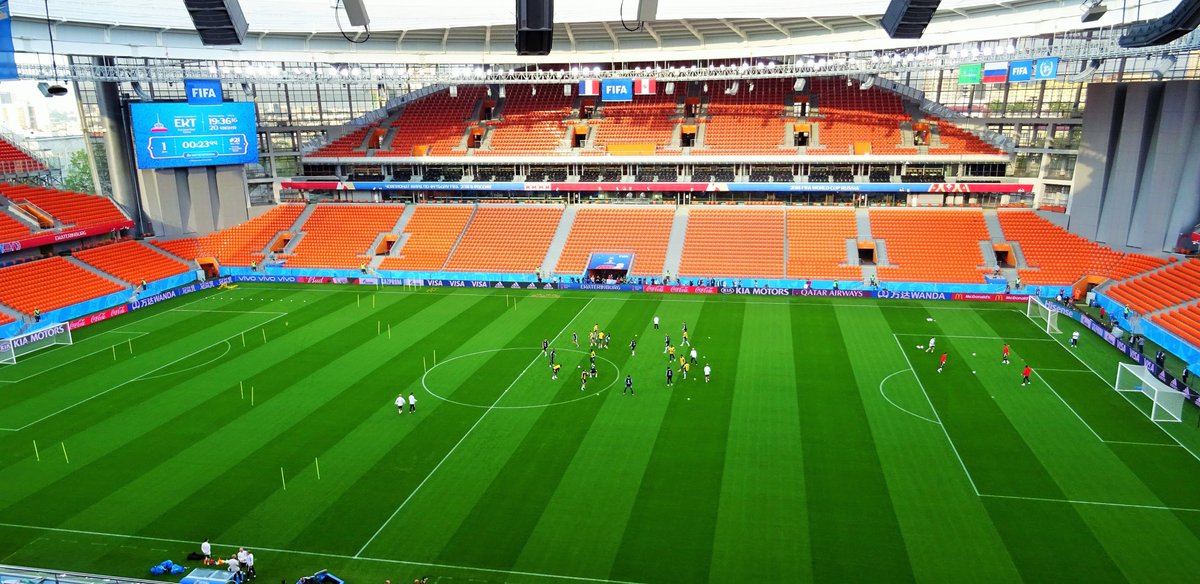 Videos + Images : Découvrez L'Ekaterinbourg Arena, l'étrange stade qui accueillera Japon-Sénégal