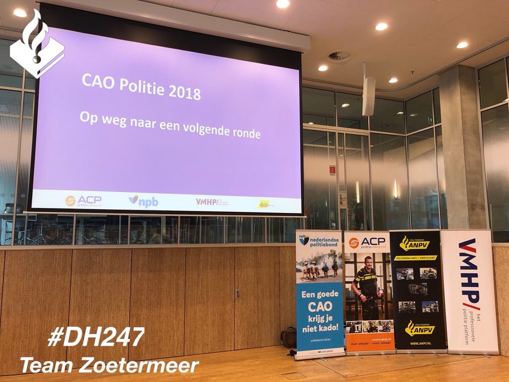 WA_Buytenwegh's tweet photo. Vanmorgen waren wij aanwezig op #DeYp voor de informatiebijeenkomst #CAOpolitie
#politie #zoetermeer #beterearbeidsvoorwaarden https://t.co/yio4J4x9eF