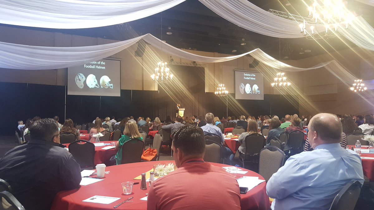 MrThieme's tweet photo. @ainissaramirez is giving a GREAT keynote.  I am so excited for the  #STEMAmped conference. https://t.co/9qwtgsNtQC