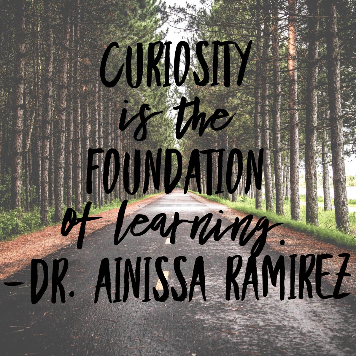 KrystleBassett's tweet photo. Thank you for the #STEMAmped keynote, @ainissaramirez. Big takeaway: “Everyone needs to have the mindset of creative problem solving.” #STEMAmped https://t.co/J7emHty1Ff