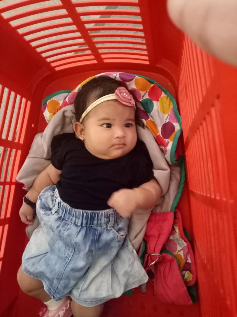 Cewek Cantik di Keranjang Belanja 😍😙