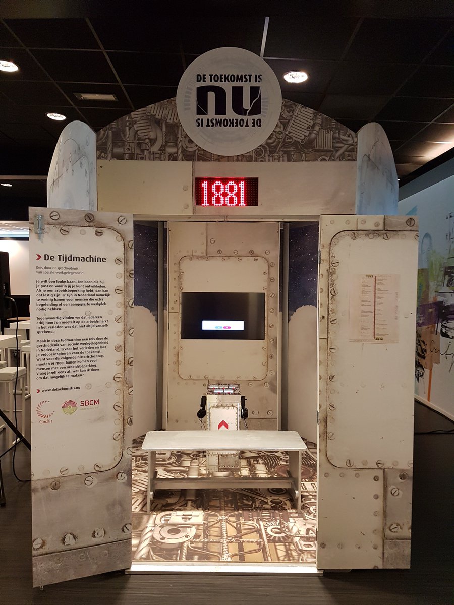 Net een spectaculaire reis gemaakt door de tijd van de Sociale werkvoorziening in Nederland bij @Ergon_040 van <a href="/Cedris/">Cedris</a> #Tijdmachine #Interessant #Weerveelgeleerd #Socialewerkvoorziening