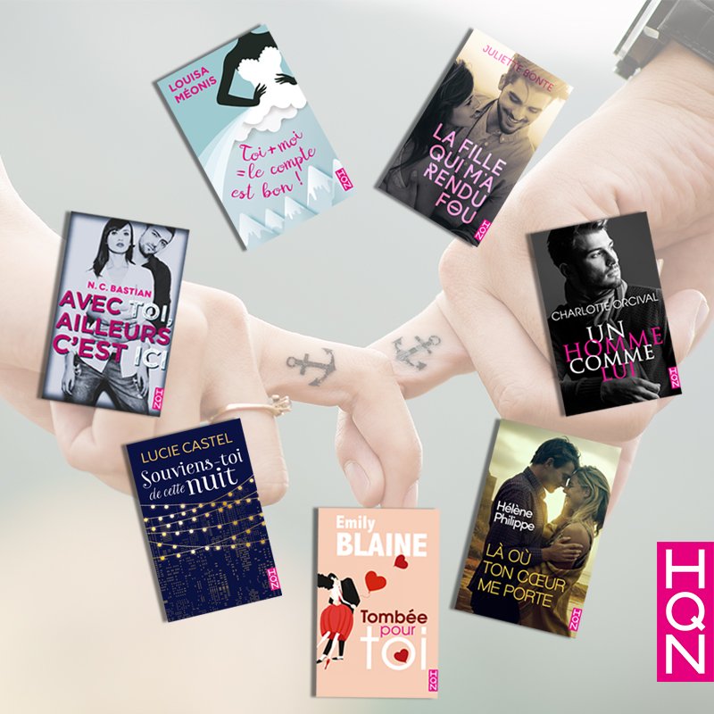 harlequinfrance's tweet image. #Teasing #ANePasManquer #InéditHQN
7 nouvelles, 7 histoires où l&apos;amour est roi et fait sa loi ...
7 romances tout en nuances d&apos;émotion, de poésie, d&apos;humour et d&apos;intensité écrites par les plus grands noms de la romance française. :) Disponible en numérique dès le 11 juillet !