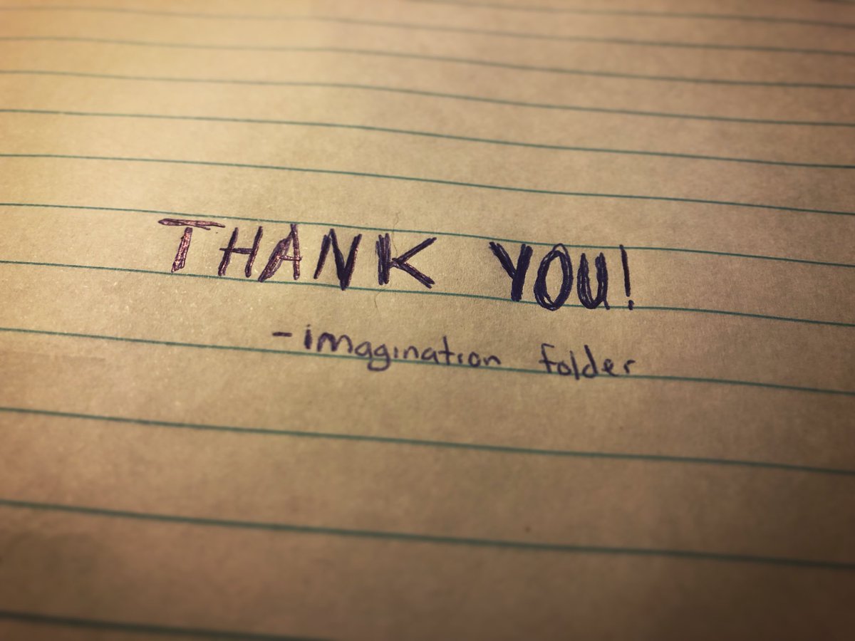 Imagination Folder On Twitter A Big Thank You To Everyone Who