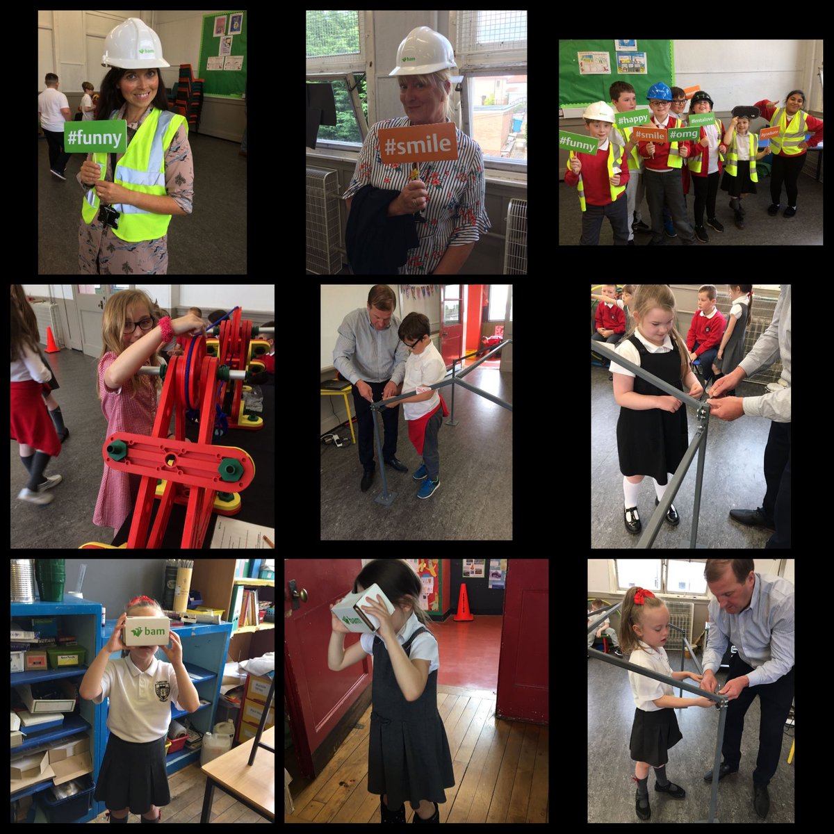 carntyneprimary's tweet photo. The children enjoyed their BAM Stem day #learningaboutconstruction @BAMConstructUK https://t.co/rLd4hi4Kya