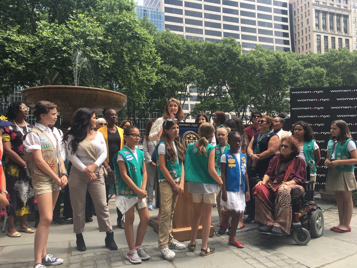 The largest city in America has only 10% of its monuments recognizing women. We're launching #SheBuiltNYC to set the record straight and honor the women who shaped NYC.