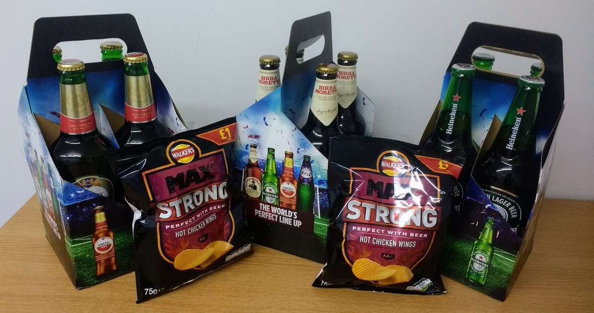 Who wins?  You choose...

Respond #TeamAmstel, #TeamBirra or #TeamHeineken to be in with a chance of winning your pick of 4 large bottles.

Each prize also comes with your choice of Walkers Max Strong Hot Chicken Wings, Doritos Cool Original or Doritos Tango Cheese.