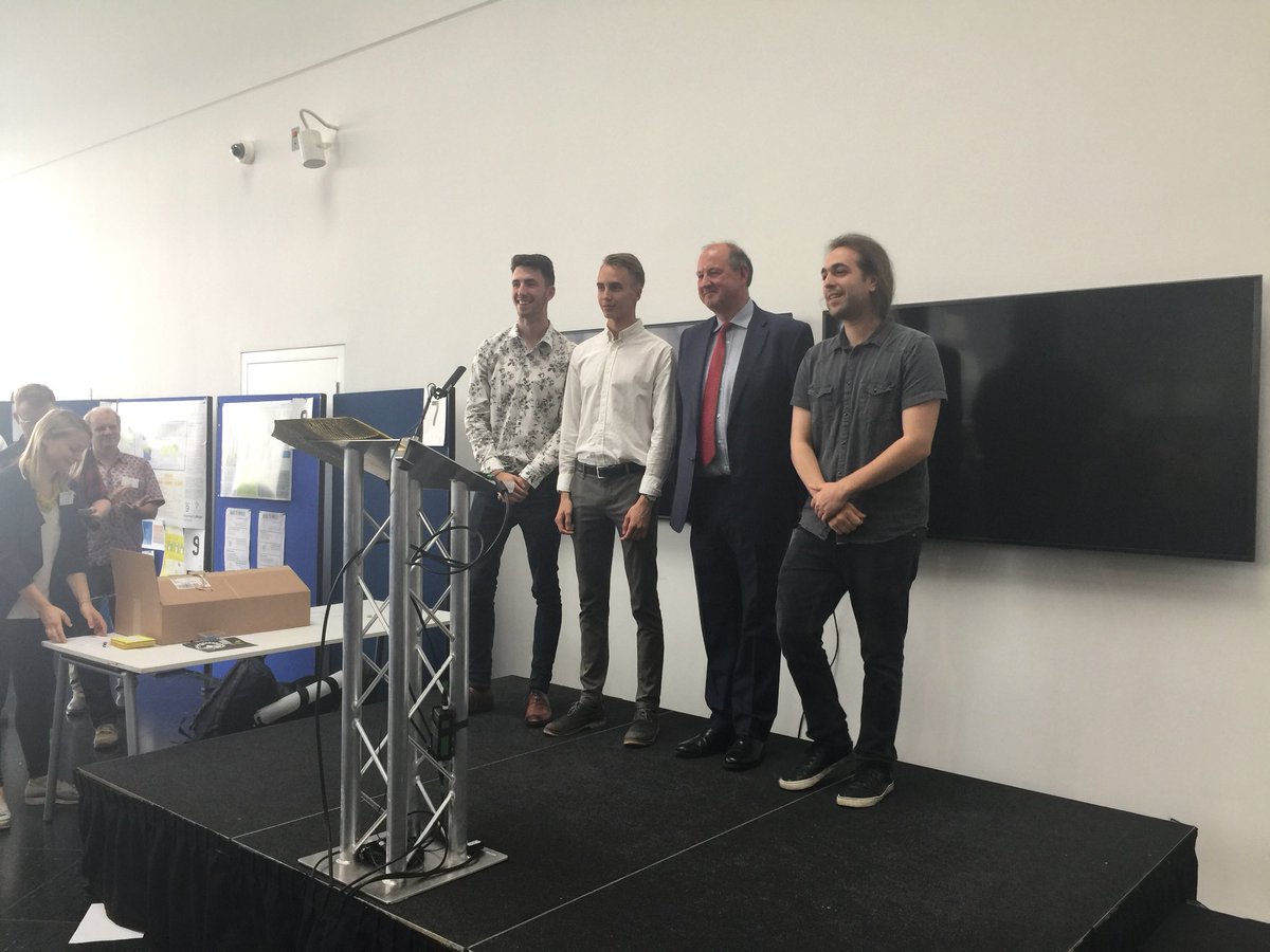 May we present the winners of the 2018 Engineering for People Design Challenge!!! The University of Glasgow! Congratulations and well done, excellent work!