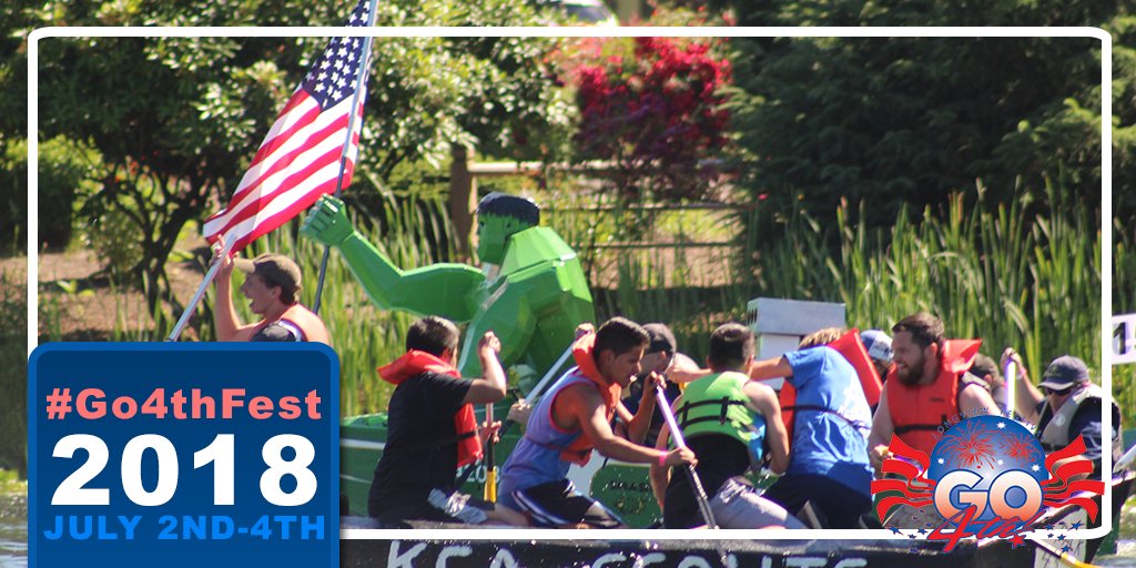 Go4thFest's tweet photo. Event Spotlight: Cardboard Boat Regatta
Monday July 2nd @ 5:30PM
Full Event Schedule here: https://t.co/bLY3IgG4xG
#go4thfest #2018 #cowlitzcounty #cardboardboatregatta https://t.co/9BB0VHdkVm