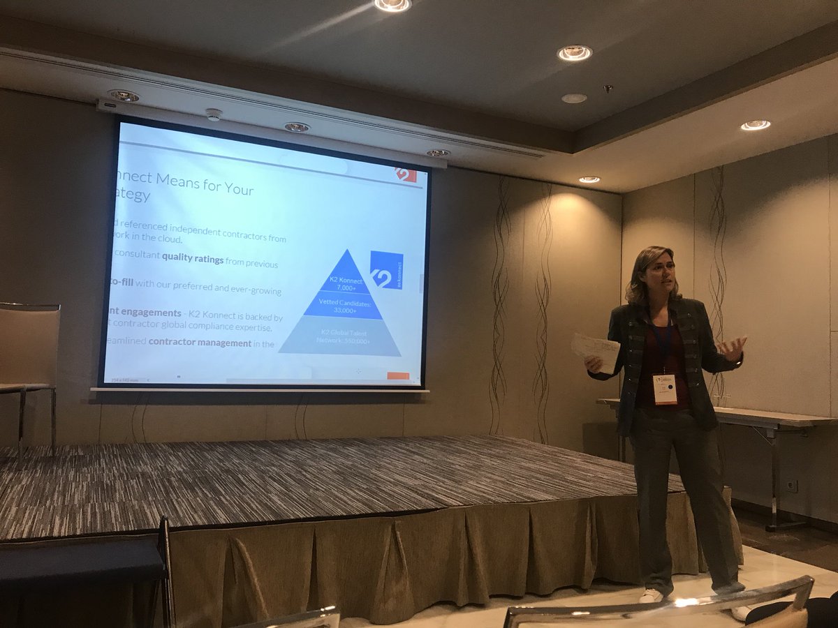 MonikaProdanova's tweet photo. I Foro Alianza por el Desarrollo de Talento Digital organizado por @AMETIC_es y colaboración con @redpuntoes. @laurapenin nos cuenta cómo reducir la brecha del Talento Digital a través de la comunidad de #K2Konnect @K2Partnering @K2University #AlianzaTalento #DigitalAgenda https://t.co/bvX7C7iPJL