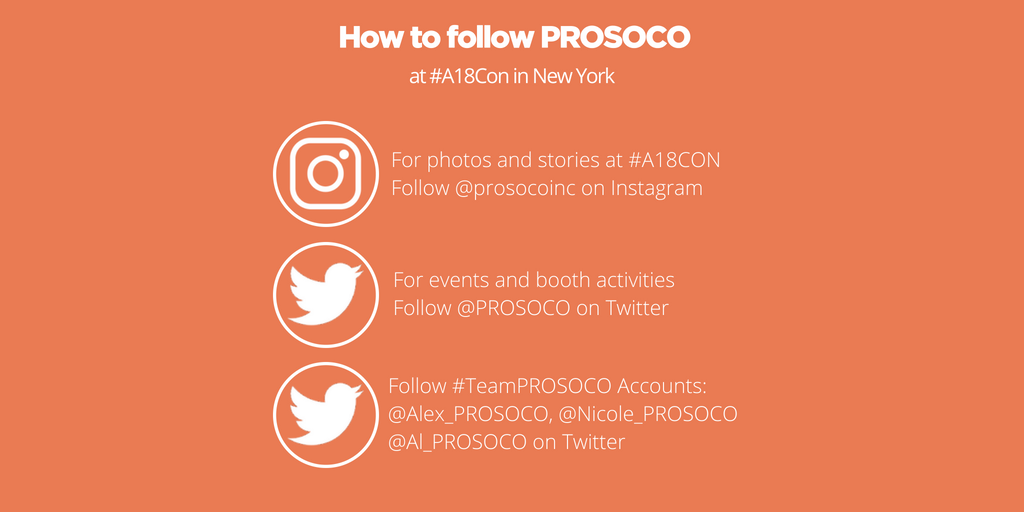 PROSOCO's tweet image. #A18CON kicks off tomorrow! #TeamPROSOCO is already in #NYC today, so give us a follow on Instagram for the sights and sounds of the show! #BlueprintForBetter @aianational