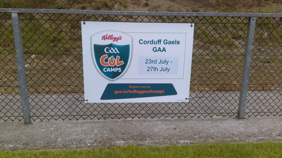 A M Hurleys (@aidanmorgan6) on Twitter photo Action packed week in <a href="/CorduffGAA/">Corduff Gaels</a> where children aged 5-13 learn to play games with qualified coaches. <a href="/aidanmorgan6/">A M Hurleys</a> will be camp coordinator. Please register asap. @kelloggsgaaculcamps <a href="/monaghangaa/">@monaghangaa</a> <a href="/paul_pocon/">Paul O'Connor</a> @RoryBeggan1 Action packed week in <a href="/CorduffGAA/">Corduff Gaels</a> where children aged 5-13 learn to play games with qualified coaches. <a href="/aidanmorgan6/">A M Hurleys</a> will be camp coordinator. Please register asap. @kelloggsgaaculcamps <a href="/monaghangaa/">@monaghangaa</a> <a href="/paul_pocon/">Paul O'Connor</a> @RoryBeggan1