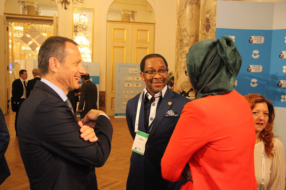iamsaharagroup's tweet photo. Day 1. 📸 highlights and special moments from Sahara Group's participation at the #OPECSeminar in Vienna, Austria. @OPECSecretariat https://t.co/MIGdjC21HD