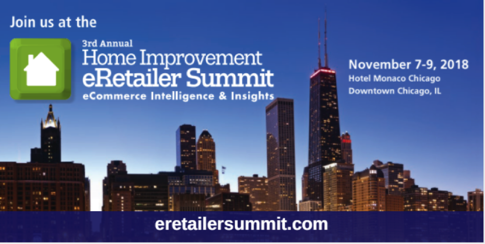 Join us <a href="/eretailersummit/">eRetailer Summit</a> this November in Chicago! #Ecommerce strategies for the #homeimprovement #hardware market. #eretailersummit eretailersummit.com