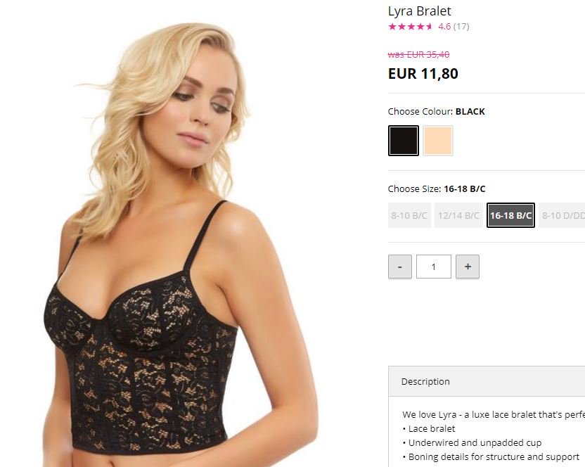Estelle Puleston on X: Ann Summers is another offender. This is not a  bralette.  / X