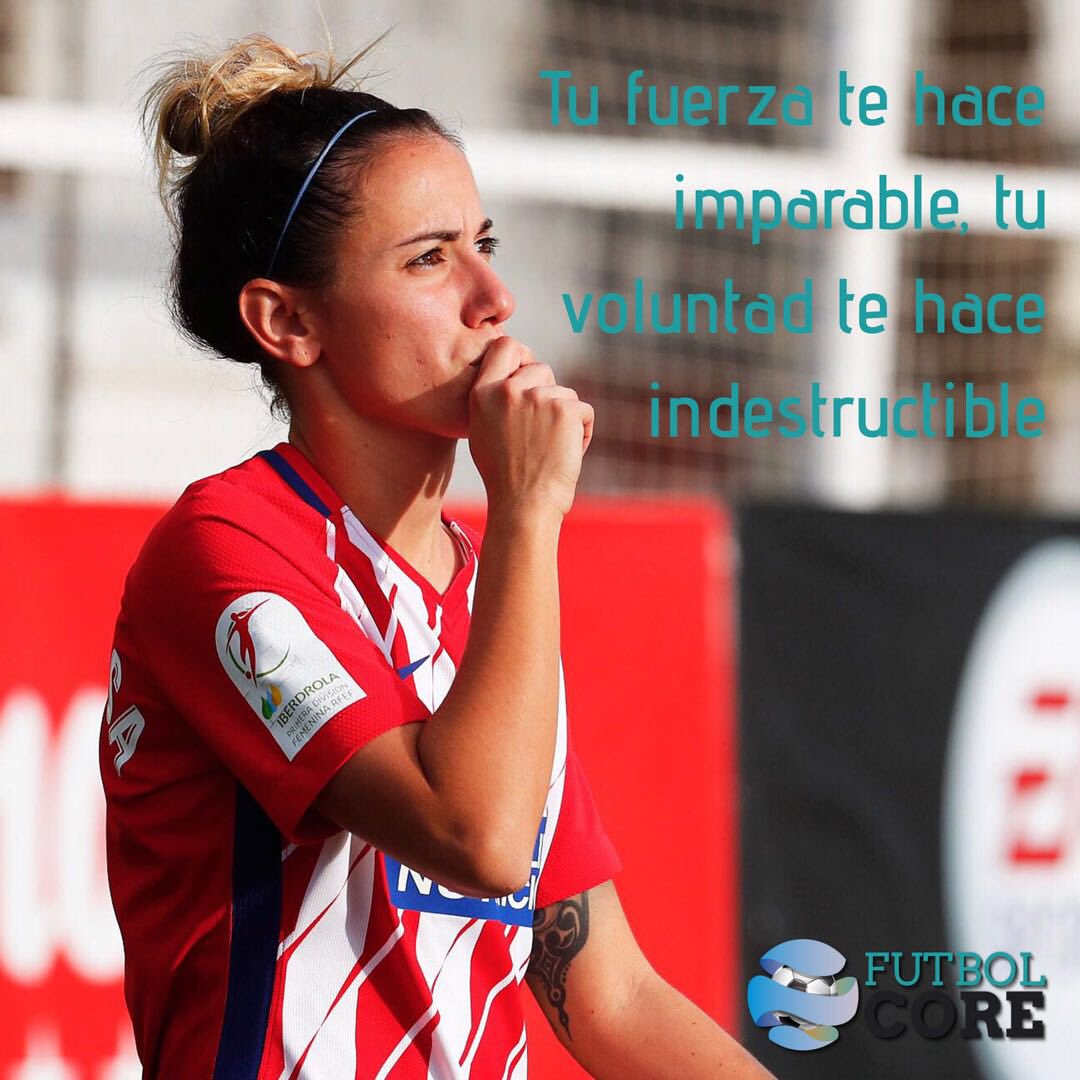 futbol_core's tweet photo. Tu fuerza te hace imparable, tu voluntad te hace indestructible #futbolcore #futbolcoreteam #futfem #futfemesp #angelasosa https://t.co/YOud6XhKAH