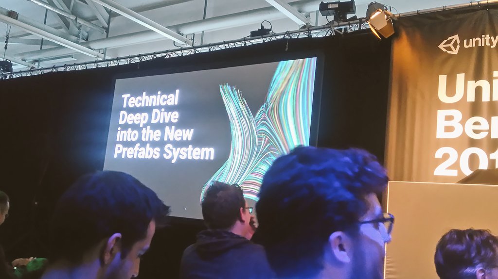 Nothke's tweet image. It&apos;s real #nestedprefabs #UniteBerlin